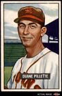 1951 Bowman #316 Duane Pillette Browns 4 - Vg/Ex Sr01 00 4560