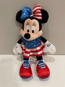 Minnie Mouse Disney Parks 9" Plush Independence Day - Picture 1 of 3