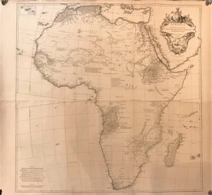 Africa.anville J B.Original Wall Map Of The Continent.paris 1749 - Bild 1 von 4