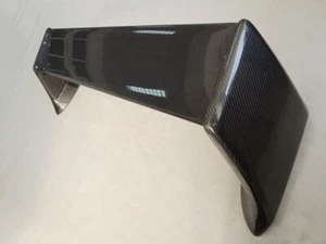 For Carbon Fiber Subaru 00-04 Legacy Liberty B4 3-Pieces Rear Wing Trunk Spoiler - Picture 1 of 7