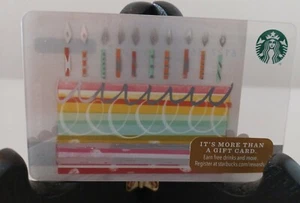 STARBUCKS CARD 2016 " HAPPY BIRTHDAY 🎂 " BRAND NEW 🎂 A BEAUTY 🎂 GREAT PRICE - Picture 1 of 2
