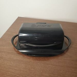 Butterie by Kitchen Concepts - Flip Top Butter Dish, Black