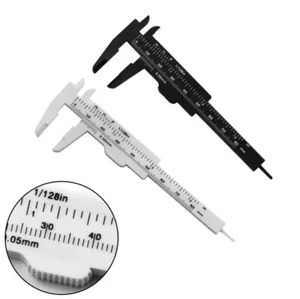 2x Analogue Caliper 0-80mm Vernier Caliper Measuring Gauge 8cm in Black & White - Picture 1 of 7