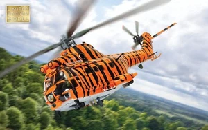 PUMA HC-1 RAF "NATO TIGER MEET LIVERY" RIAT 2005 - CORGI AA27006 1/72 PRE ORDER - Picture 1 of 3