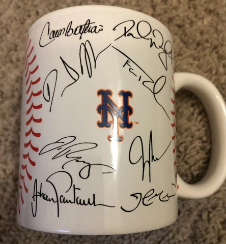 New York Mets MLB Baseball Ceramic Player Mug   ￼ Cover