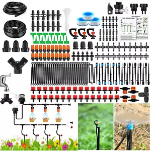 302PCS Drip Irrigation System for Garden: Automatic Drip Irrigation Kit Plant Wa - Picture 1 of 12