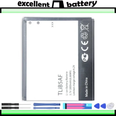 Replacement Battery for Alcatel TLiB5AF Free Shipping - Image 1 of 4