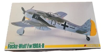 TRIMASTER 106 3800 GERMAN FOCKE-WULF FW190A-8 MODEL KIT Sealed Bags 1/48 SCALE - Image 1 of 4