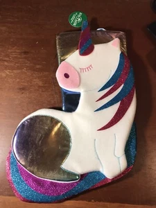 Unicorn Stocking A Magical Holiday Season NEW /w Tags 16" Kurt S. Adler Designs - Picture 1 of 4