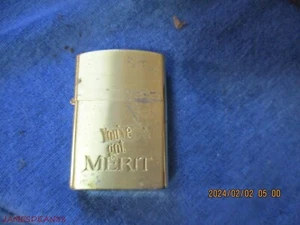 Vintage Gold You've Got Merit cigarette lighter KOREA - Picture 1 of 3