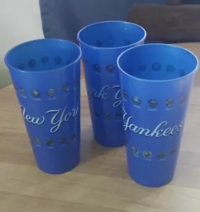 NEW YORK YANKEES WORLD SERIES RINGS 20 OZ. CUPS 2009 Lot of 3 - Picture 1 of 3