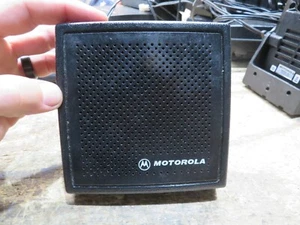 Motorola HSN4031B altoparlante esterno cablato radio bidirezionale nero OEM ORIGINALE - Foto 1 di 3