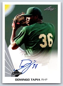 Domingo Tapia New York Mets 2013 Leaf Memories #A-DT1 25227 - Picture 1 of 2