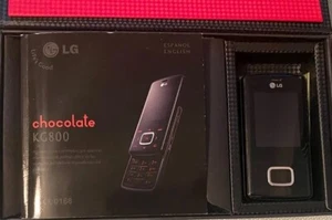 Téléphone Mobile LG Chocolate KG800 - Noir - Désimlocké BOXED Network Unlocked - Photo 1/3