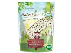 Organic Cannellini Beans - Non-GMO, Kosher, Raw, Vegan - by Food To Live - Picture 1 of 49