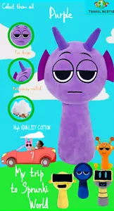 Sprunki Plush Toys Sprunki Incredibox Plush Doll Sprunki Game Cartoon Pillow Kid - Picture 1 of 27