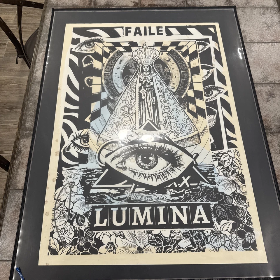 Serigrafía Lumina FAILE HF FIRMADA - de 100 BANKSY, SHEPARD FAIREY, DFACE Foto 1 de 4