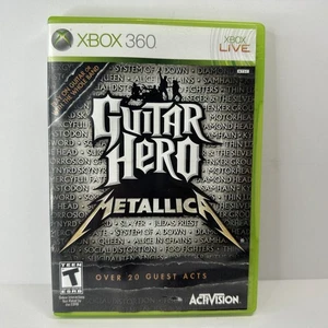 Disco videogioco Guitar Hero Metallica Xbox 360 NON TESTATO Activision Rock Band - Foto 1 di 12