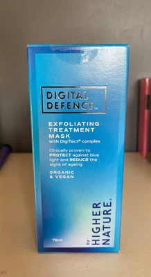 Digital Defence Exfoliating Treatment Mask - 75ml Organic & Vegan-SEALED BOX - Image 1 of 3