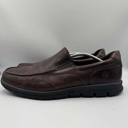 Mocassini Timberland SensorFlex uomo sistema comfort pelle marrone taglia 14