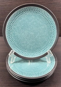 4 schöne Mikasa Maddox blau 8 1/4" Salatteller - Bild 1 von 7