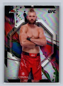 2024 Topps Finest UFC #78 Jiri Prochazka -Refractor-Light Heavyweight - Picture 1 of 2