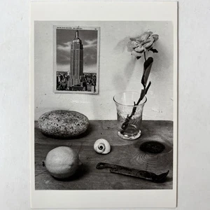 Fotografía postal Empire State de Rudy Burckhardt Bodegón impresión vintage años 80’s - Imagen 1 de 2