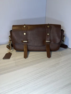 Handmade Full-Grain Leather  Artisan Messenger w/ Brass Hardware – CONFVABLE - Image 1 of 4