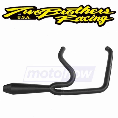 Two Brothers 2-Into-1 Slash Cut Shorty for 2017-2020 Harley Davidson FLHXS ru - Imagem 1 de 4