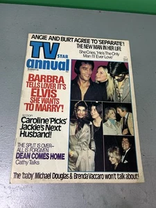 TV STAR ANNUAL Magazine #48 August 1975 Barbra Streisand/Elvis/Jackie Kennedy - Picture 1 of 14