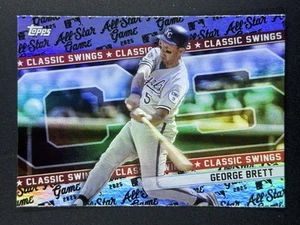 GEORGE BRETT 2025 Topps All Star Game Classic Swings #CS-20 Royals - Picture 1 of 2
