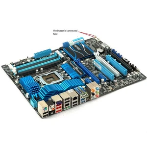 Buzzer Speaker Compatible with Various For PC Motherboards Available Here - Afbeelding 1 van 12