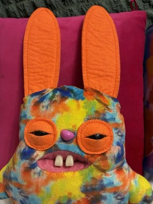 Peluche Fuggler Coleccionable Multicolor Conejito Divertido Monstruo Feo Peluche Foto 1 de 4
