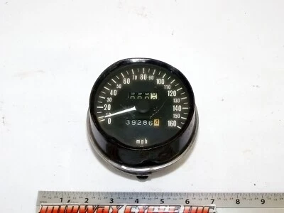 KAWASAKI Z1-A Z1 900 СПИДОМЕТР 25005-121 Z1-B 0-160 ВИНТАЖНЫЙ РАБОТАЕТ jh - Изображение 1 из 4