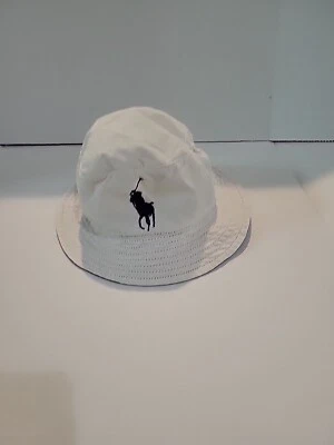 Polo Ralph Lauren Men’s S/M Bucket Hat White - Image 1 of 4