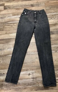 Vintage 90s Rockies Denim Jeans Gr. 30/11 schwarz Western High Rise Slim - Bild 1 von 8