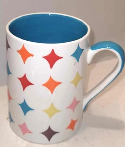 Whittard of Chelsea Mug Diamond Star Harlequin Pattern - Picture 1 of 2