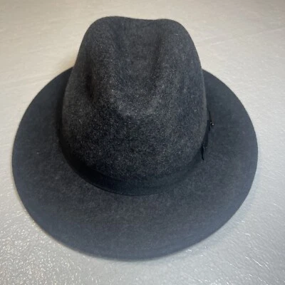 Biltmore Elegance Hat Mens Medium Charcoal Gray - Image 1 of 4