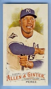 2016 Allen & Ginter 339 Salvador Perez SP Mini Royals Catcher - Picture 1 of 1