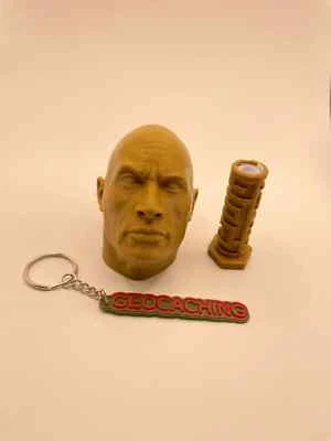 Puzzle labirinto duro geocache roccia - Immagine 1 di 3