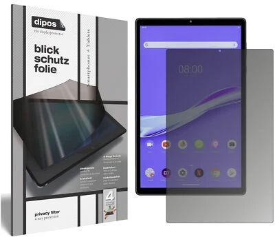 Screen Protector for Lenovo M10 Plus Privacy Filter 4-Way Protection dipos - Image 1 of 4