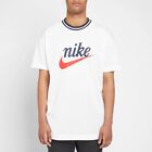 Nike Heritage Mesh Logo T Shirt Sail White (BV2931-133) Size Small Very Rare!