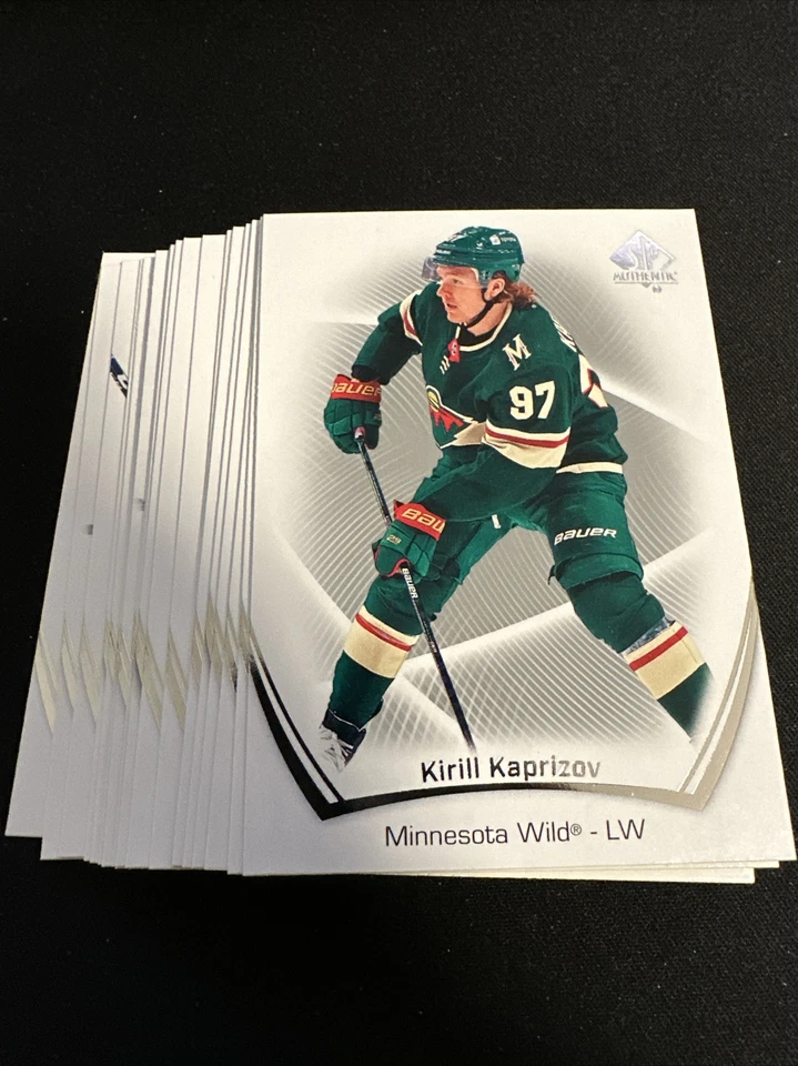 2021-22 SP Authentic Hockey Base Singles Pick From List #1-100 to complete Set - Image 1 of 1