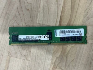 NEW 4X77A08632 ThinkSystem 16GB TruDDR4 3200 MHz (2Rx8 1.2V) RDIMM FRU 02JK236 - Picture 1 of 1
