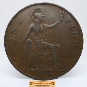 1928 Great Britain Penny - #C46437NQ - Picture 1 of 2