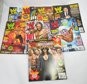 World Wrestling Entertainment Magazine Lot 8 2010 Wrestle Mania XXVI Almanac - Imagen 1 de 3