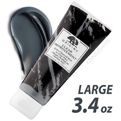 Máscara de carbón activa ORIGINS Clear Improvement 3,4 oz ¡NUEVA! Foto 1 de 4