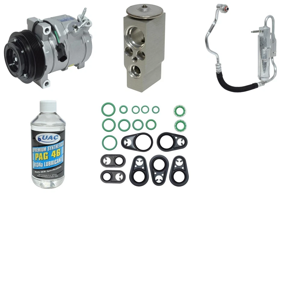 Kit de compressor UAC Dodge Journey 3.5L V6 SOHC A/C para 2010 - Imagem 1 de 1
