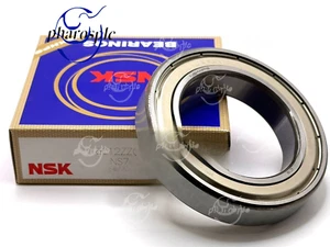 NSK 6012 ZZ C3 DEEP GROOVE BALL BEARING, METAL SHIELDED 60x95x18mm - Picture 1 of 4