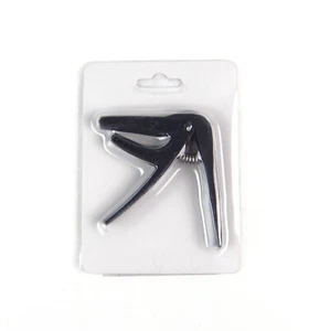 Trigger Clamp Quick Change Small Capo For Ukulele Mandolin Banjo, Black - Picture 1 of 4